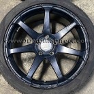 JDM Yokohama AVS Model F7 Black 18 Forged Wheels